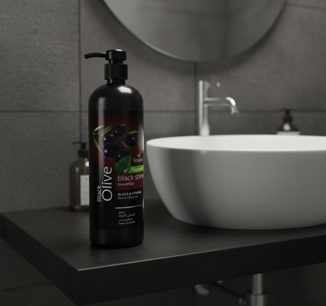 Soapex Black Shine Olive Shampoo