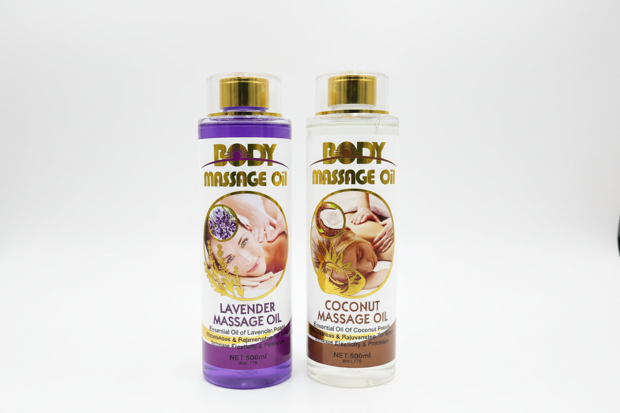 lavender and coconut massage oil