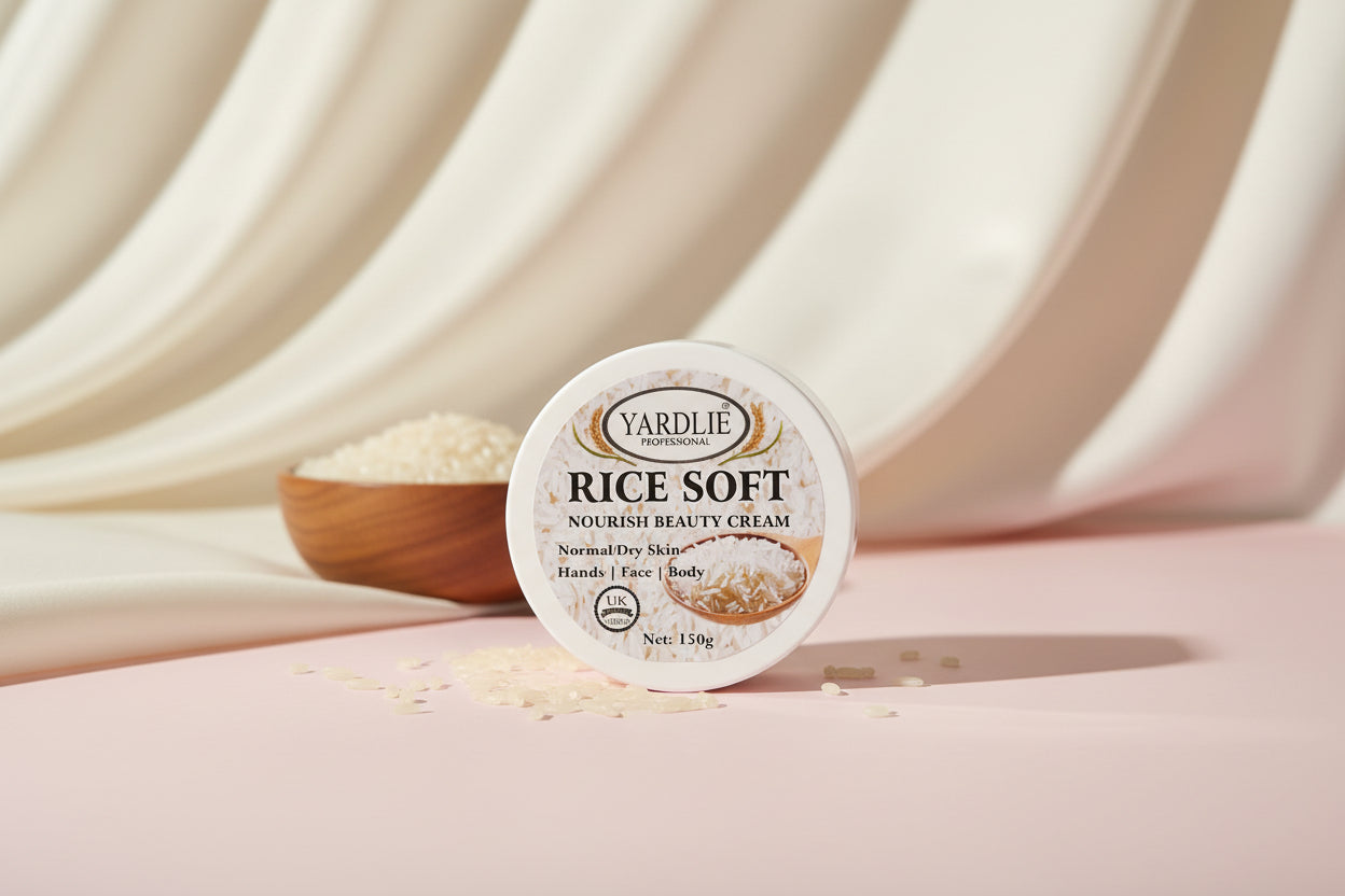Yardlie Rice Soft beauty cream container
