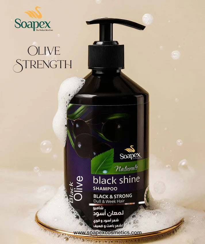 Soapex natura black shine shampoo