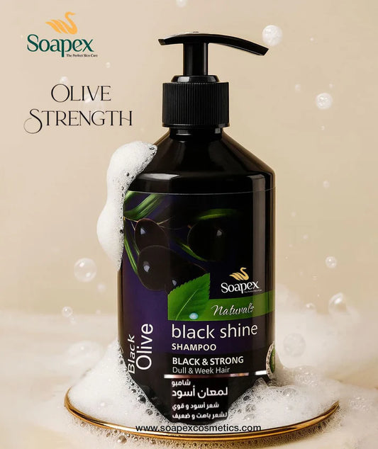 Soapex natura black shine shampoo