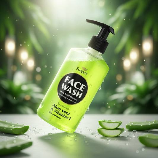 Soapex Face Wash Aloe Vera &amp; Vitamin E i