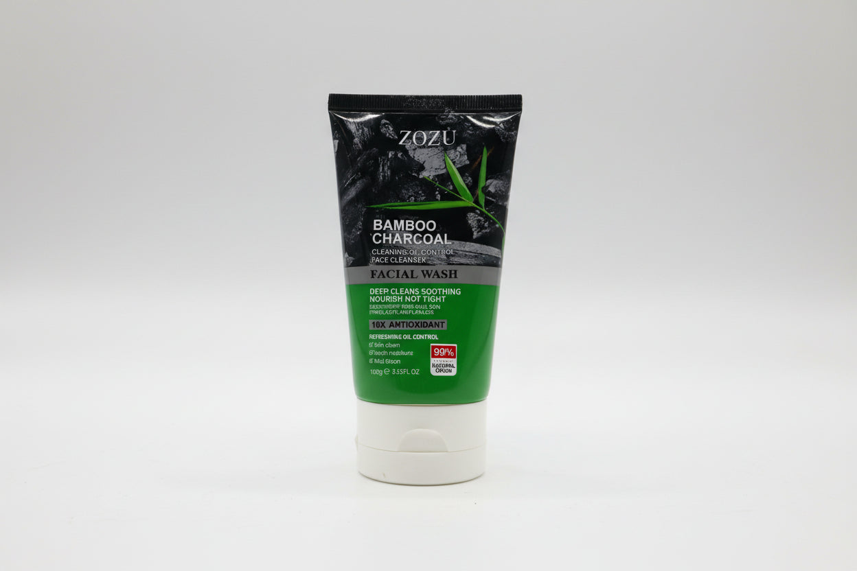 Zozu Bamboo Charcoal facial cleanser 