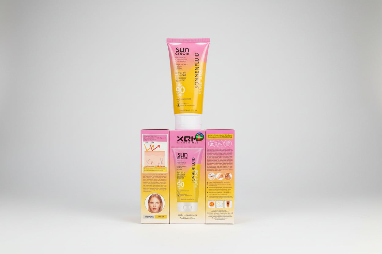 Sonnenfluid Sunscreen cream 
