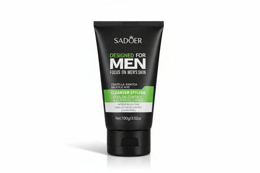 Sadoer men's skincare cleanser 