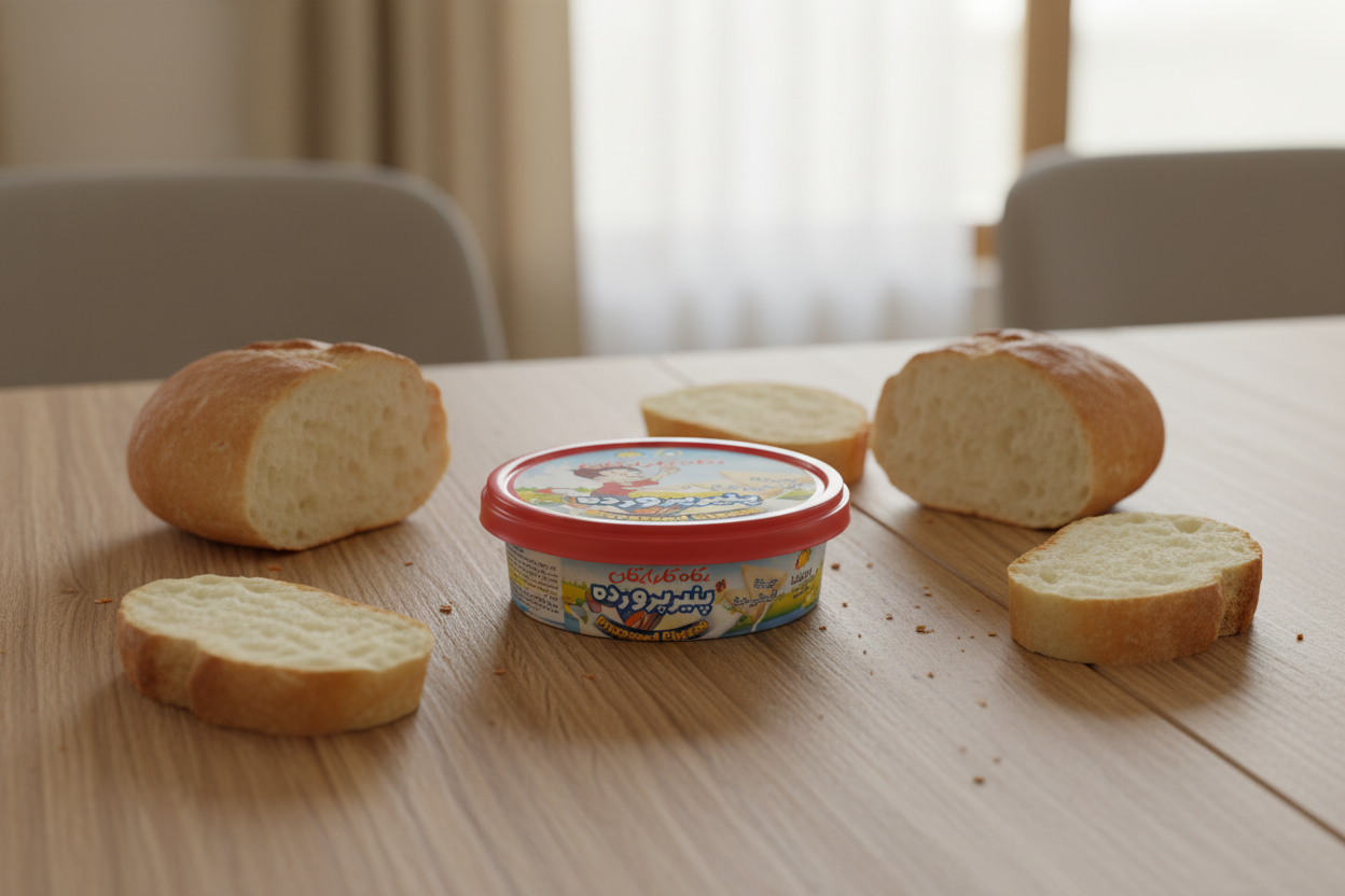 Round Processed Cheese