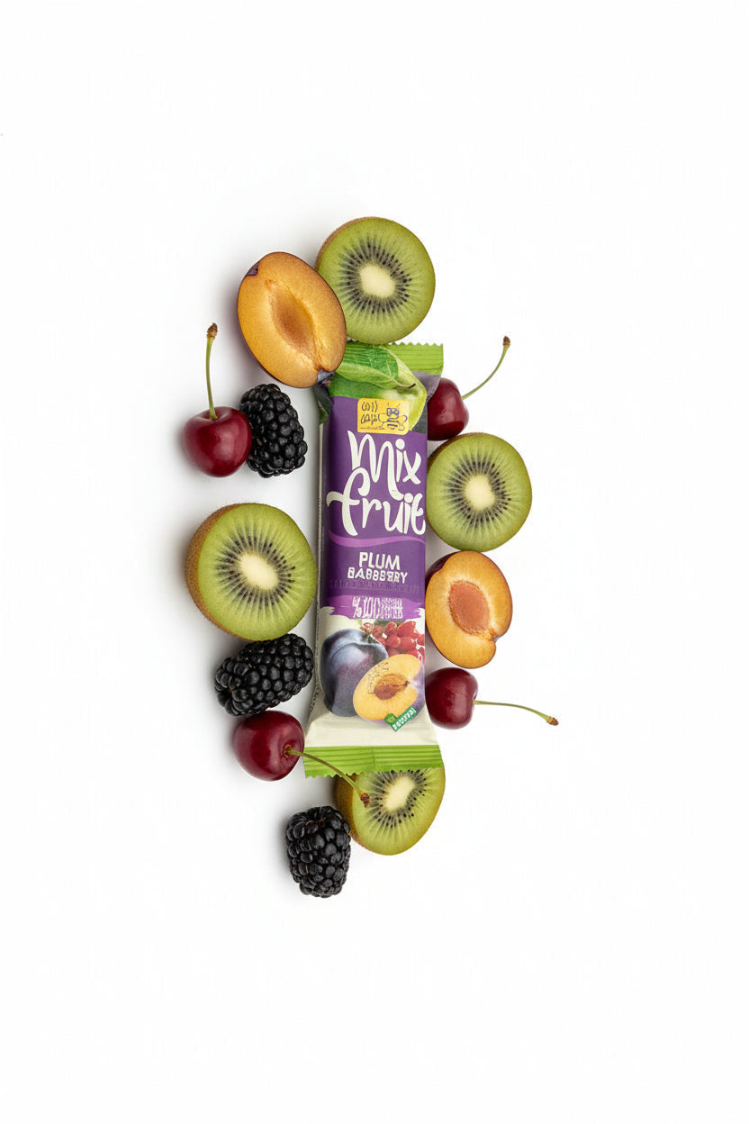 Mix Fruit Plum Berry Bar – Fruity & Chewy Snack Bar