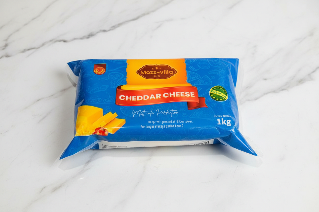 Moz Villa Cheddar Cheese
